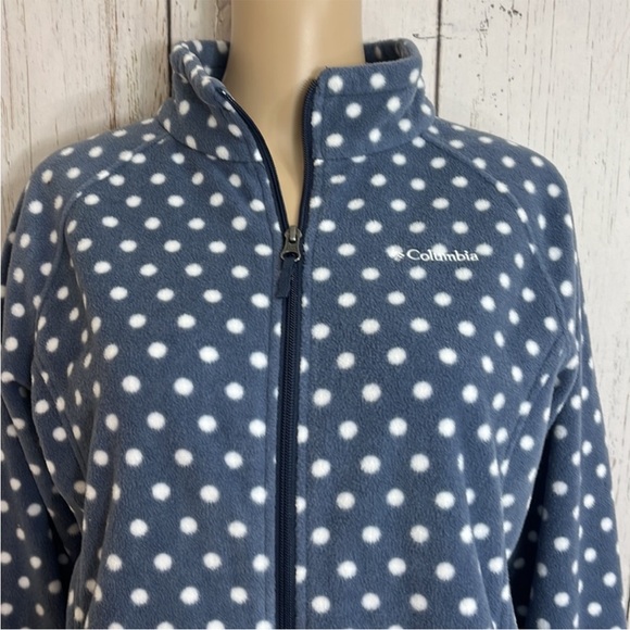 Columbia Polka Dot Fleece Pullover - Picture 4 of 11